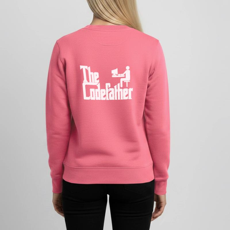 Le cadeau de codage PC Codefather Programmer Sweat ado bio Stanley/Stella