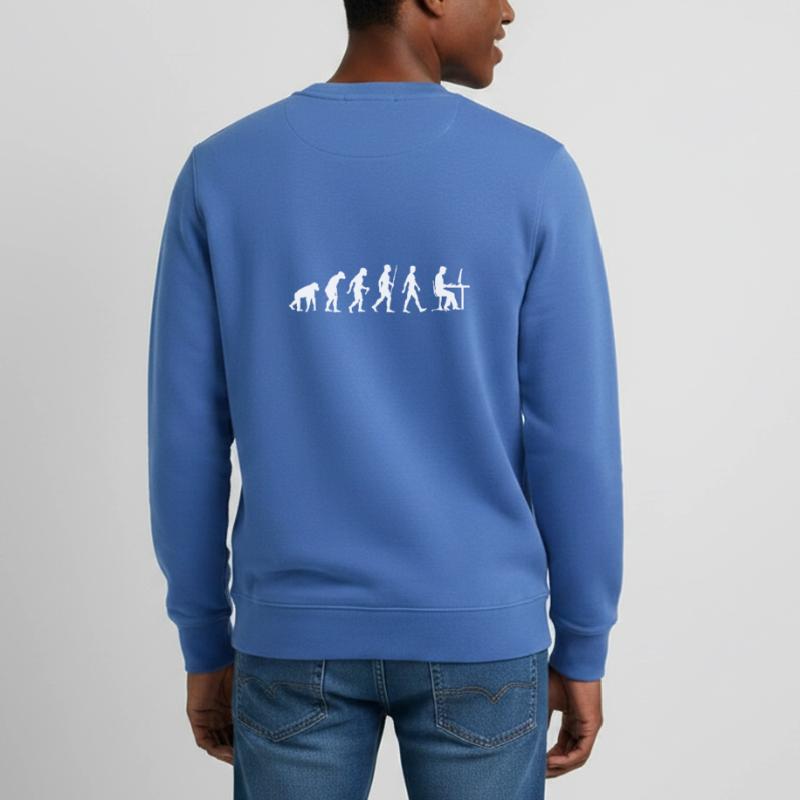 Programmierer Evolution Informatiker Entwickler Teenager Organic Sweatshirt Mini Changer von Stanley/Stella