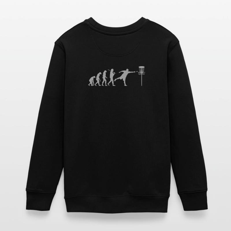 Disc Golf Evolution Teens Organic Sweatshirt by Stanley/Stella