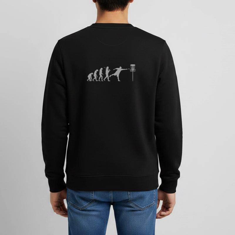 Disc Golf Evolution Teens Organic Sweatshirt by Stanley/Stella