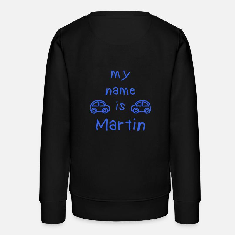 MARTIN MY NAME IS - Sweat ado bio Stanley/Stella - noir