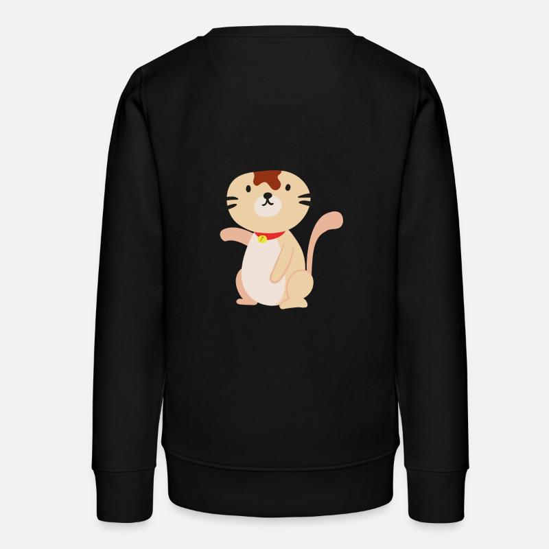 Chat chat - Sweat ado bio Stanley/Stella - noir