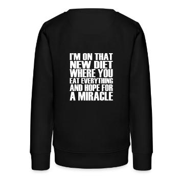 lustige witzige Sprüche - Teenager Organic Sweatshirt Mini Changer von Stanley/Stella - Schwarz - Hinten - AI Model Teenager Male light (155cm)