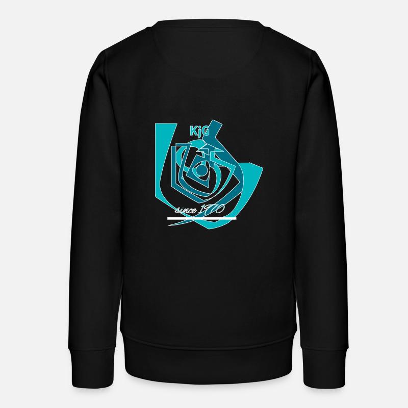 Soul drill abstrait - Sweat ado bio Stanley/Stella - noir