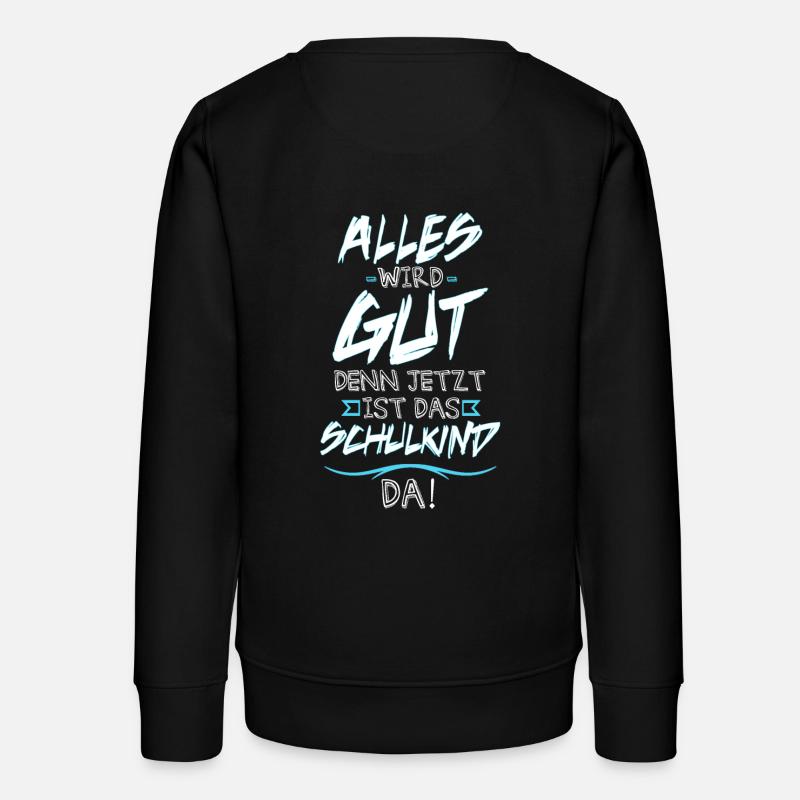Garçon d'écolier - Sweat ado bio Stanley/Stella - noir