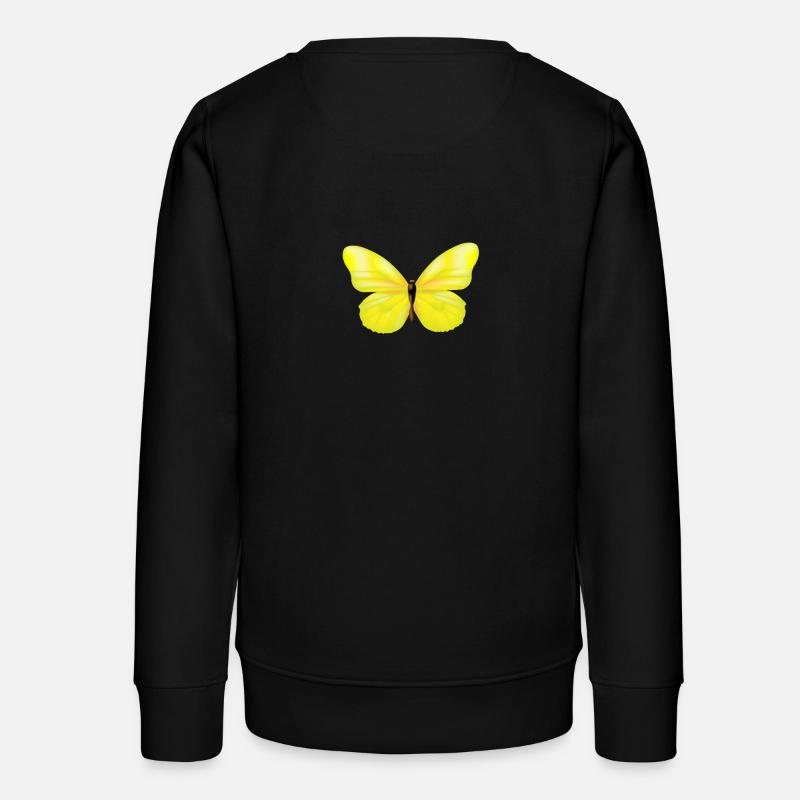 papillon - Sweat ado bio Stanley/Stella - noir