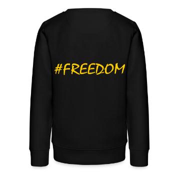 Liberté - Sweat ado bio Stanley/Stella - noir - Dos - AI Model Teenager Male light (155cm)
