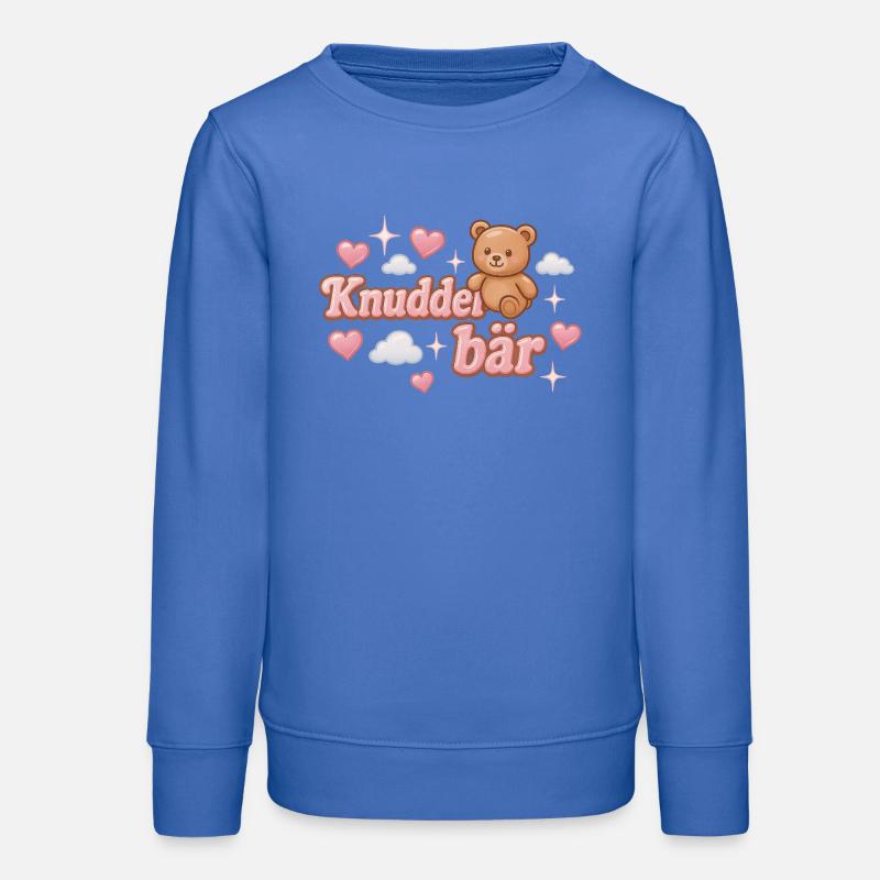 Knuddelbär / Y2K Statement Design - Sweat ado bio Stanley/Stella - carolina blue