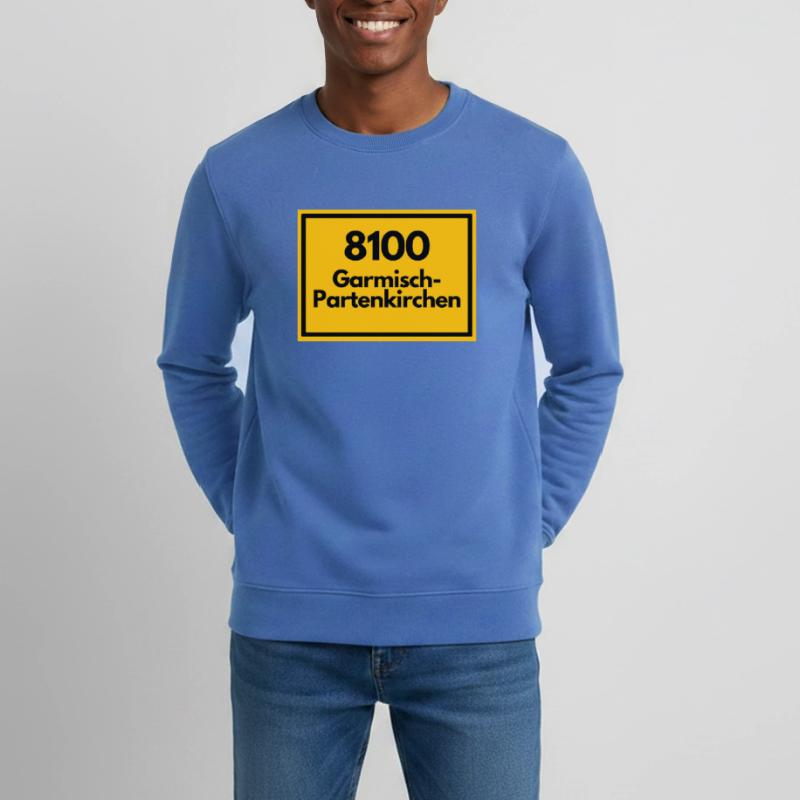 OLD POSTCODE POSTCODE 8100 GARMISCH-PARTENKIRCHEN Teens Organic Sweatshirt by Stanley/Stella