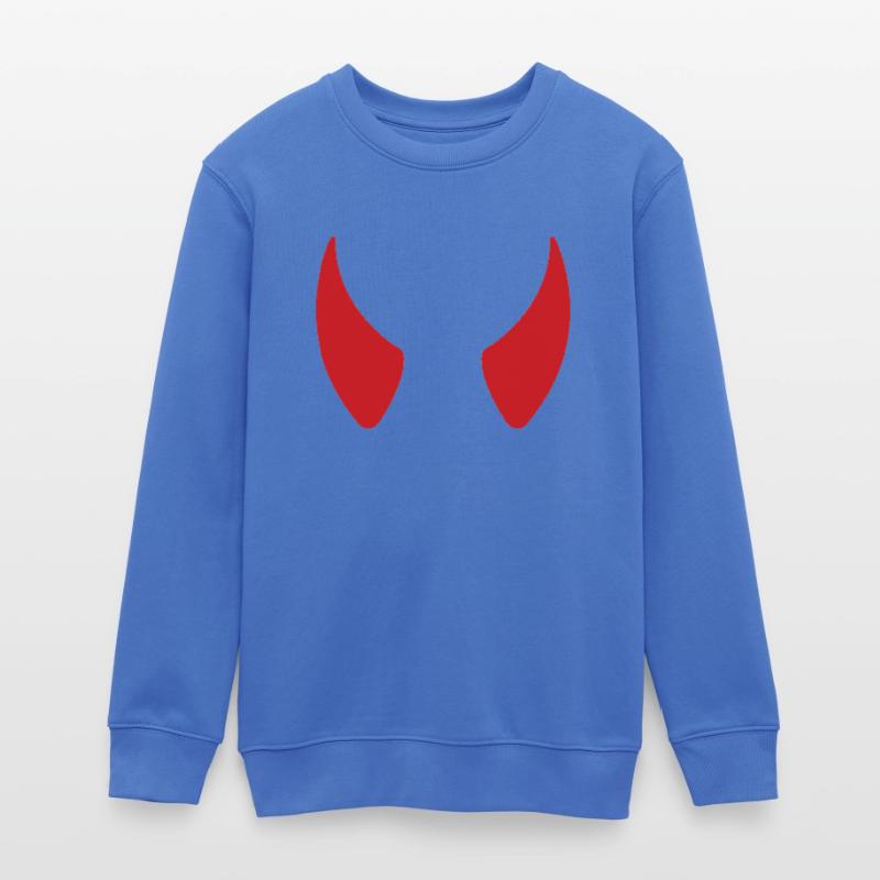 Devil horns Teens Organic Sweatshirt by Stanley/Stella