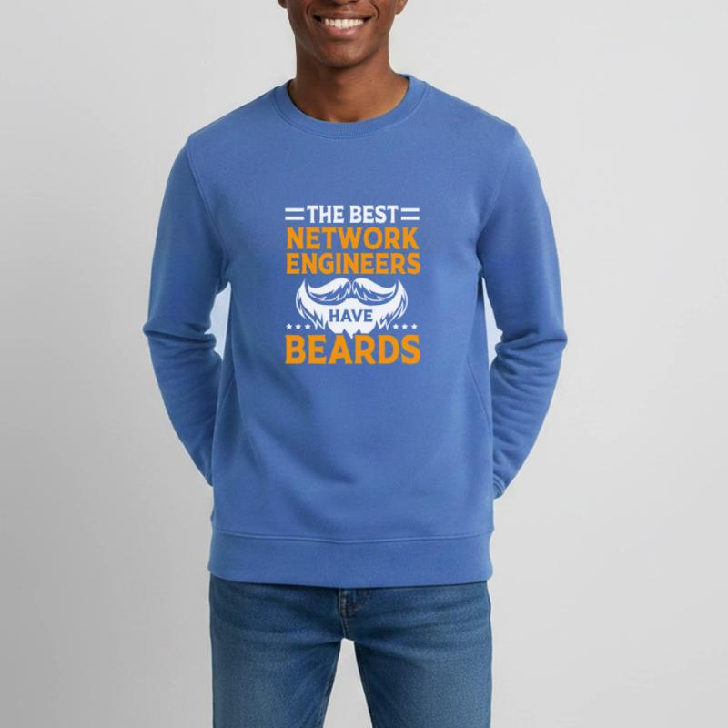 Network Computer Scientist Programmer Admin Teens Organic Sweatshirt by Stanley/Stella
