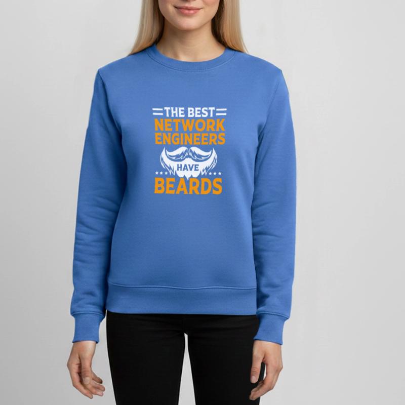 Network Computer Scientist Programmer Admin Teens Organic Sweatshirt by Stanley/Stella