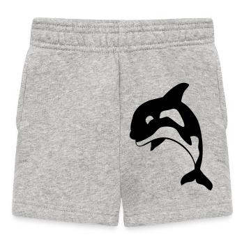 Orcca - Baby Shorts - Grau meliert - Vorne