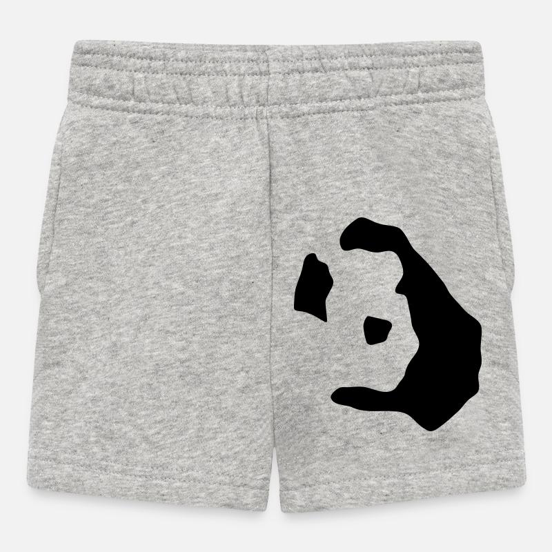 Santorini - Baby Shorts - heather grey