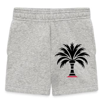 Île Palm - Short Bébé - gris chiné - Devant