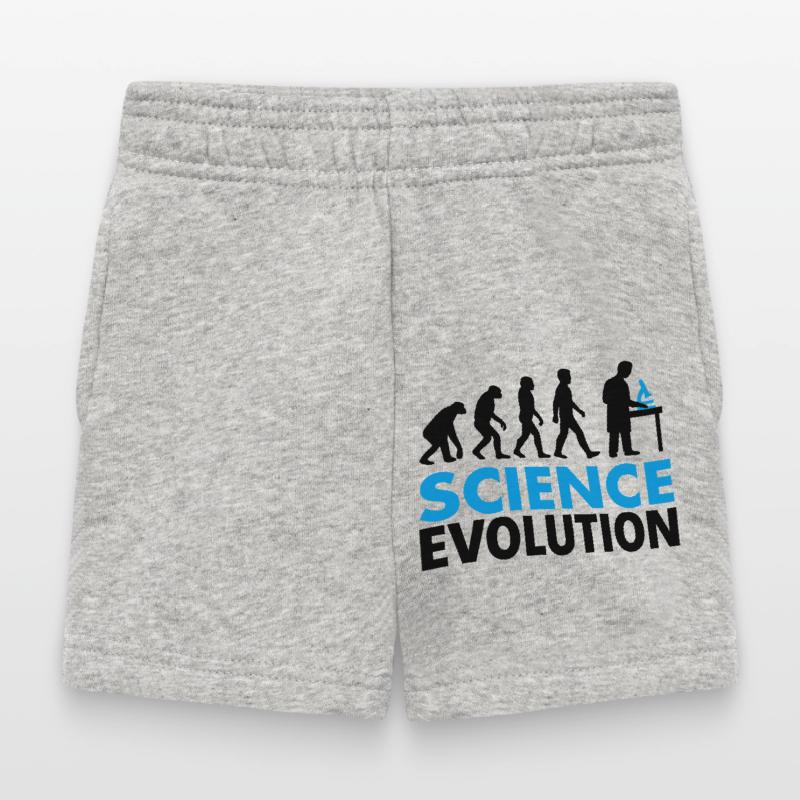 Science Evolution for Science Fans Baby Shorts
