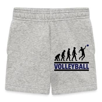 Evolution Volleyball Smash Sport Geschenk - Baby Shorts - Grau meliert - Vorne