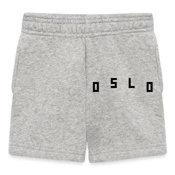 Oslo - Short Bébé - gris chiné - Devant