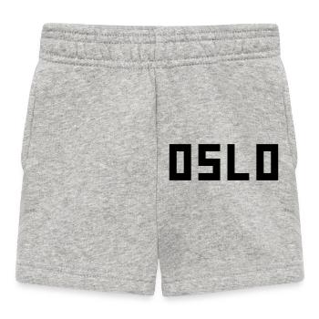 Oslo - Short Bébé - gris chiné - Devant