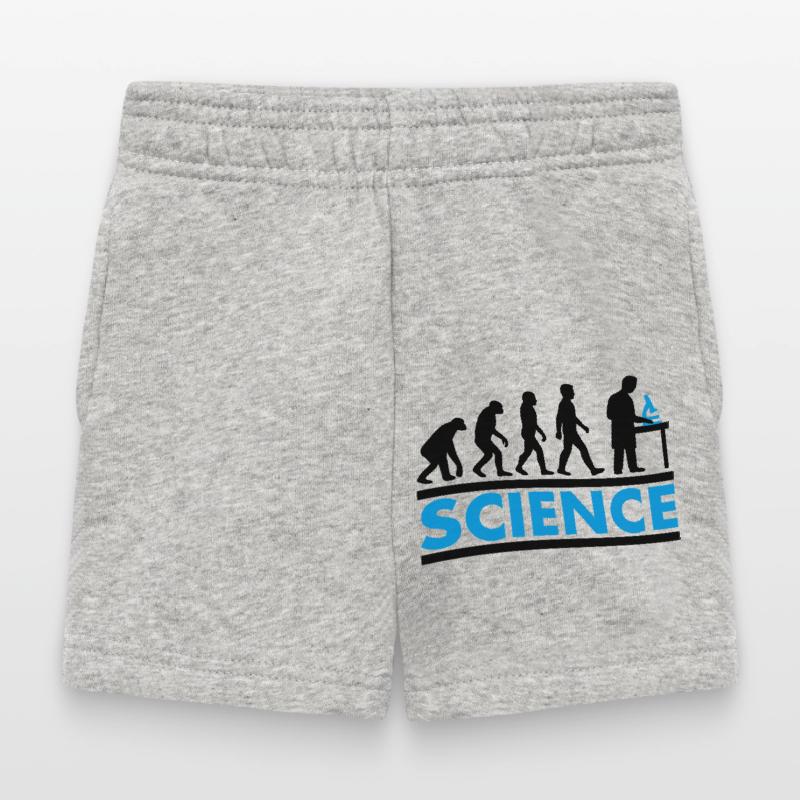 Science Evolution Baby Shorts