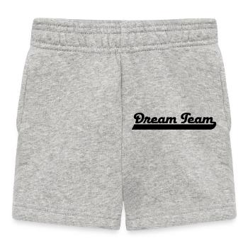 Dream Team - Baby Shorts - Grau meliert - Vorne