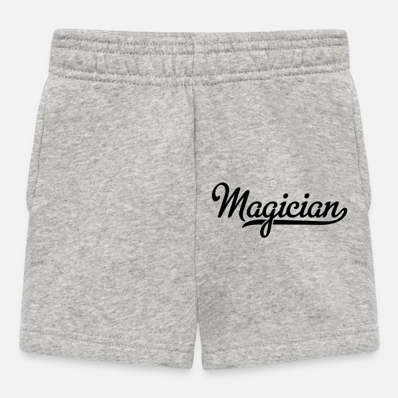 Zauberer - Baby Shorts - Grau meliert