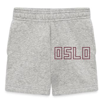 Oslo - Baby Shorts - Grau meliert - Vorne