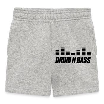 Drum Bass - Short Bébé - gris chiné - Devant