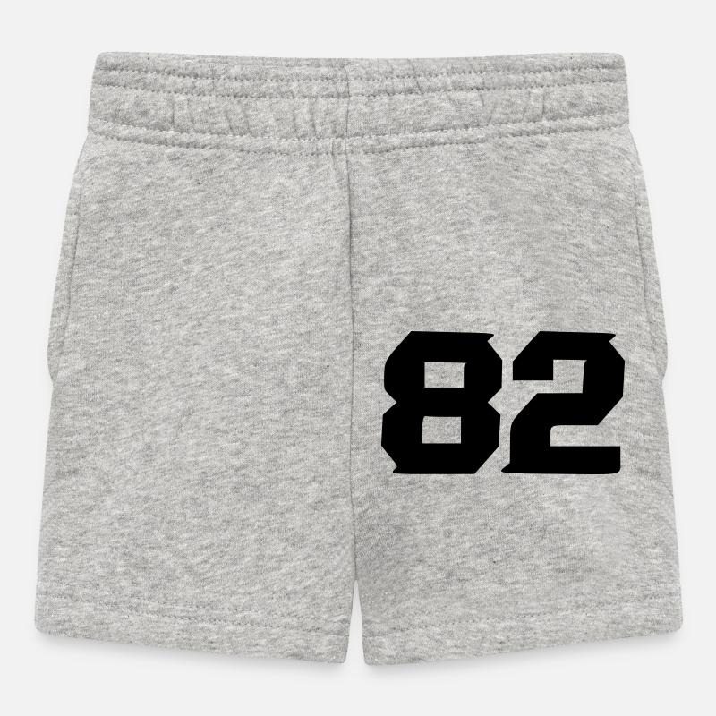 82 - Baby Shorts - heather grey