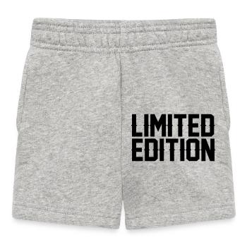 Limited Edition - Baby Shorts - heather grey - Front