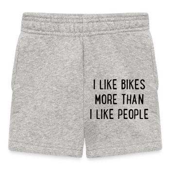 Bike - Baby Shorts - Grau meliert - Vorne