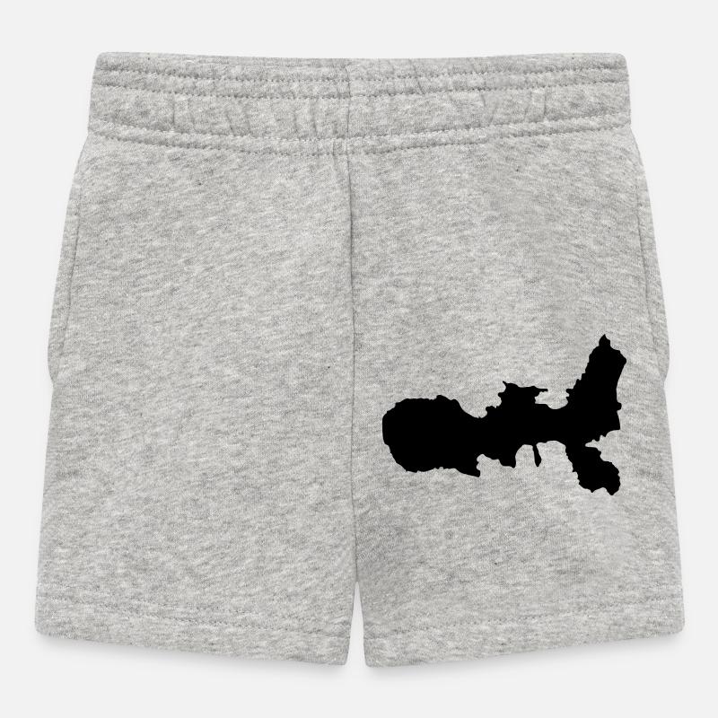 Elba - Baby Shorts - Grau meliert