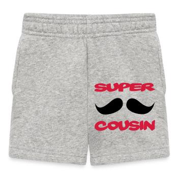 super cousin - Short Bébé - gris chiné - Devant