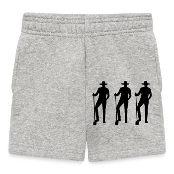 Farmer - Baby Shorts - Grau meliert - Vorne