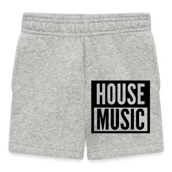 house music - Baby Shorts - Grau meliert - Vorne