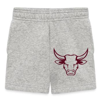 stier bull - Baby Shorts - Grau meliert - Vorne