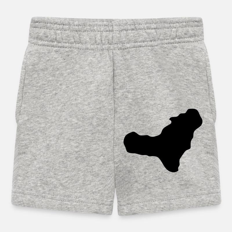 El Hierro - Short Bébé - gris chiné