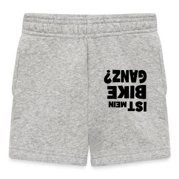 Bike - Baby Shorts - Grau meliert - Vorne