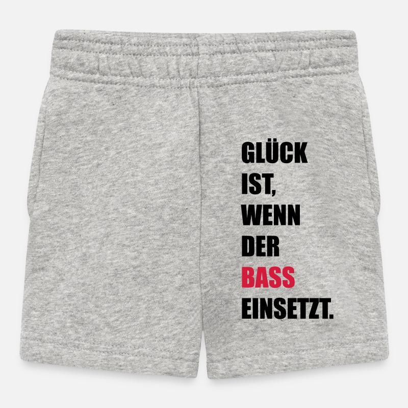 Musik - Baby Shorts - Grau meliert