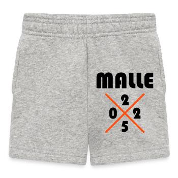 Malle 2025 - Short Bébé - gris chiné - Devant