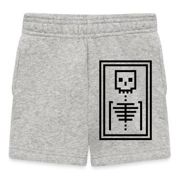 Os - Short Bébé - gris chiné - Devant