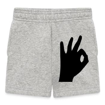 tauchen - Baby Shorts - Grau meliert - Vorne