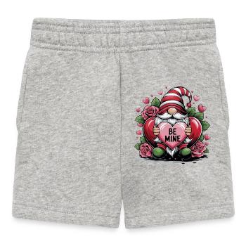 Be Mine - Baby Shorts - heather grey - Front