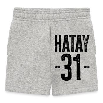 Proud Kurds from Hatay – Number 31 - Baby Shorts - heather grey - Front