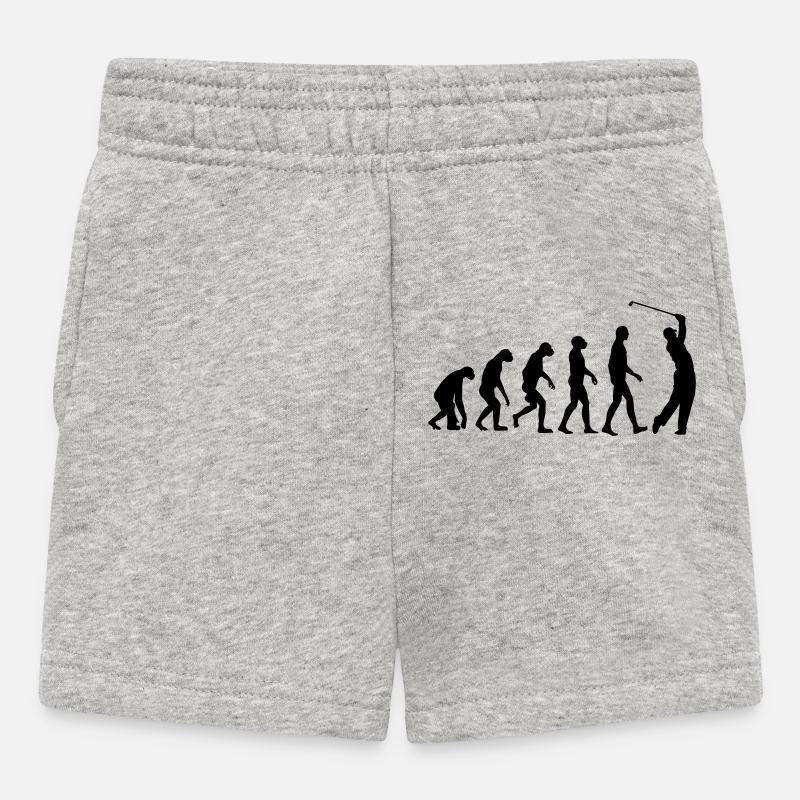 Golf Golf Evolution - Short Bébé - gris chiné
