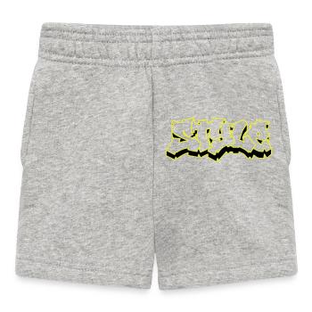 Style Grafiti - Baby Shorts - Grau meliert - Vorne