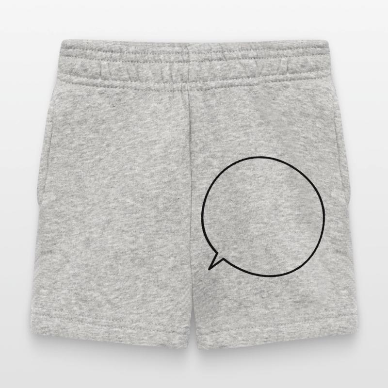 Speech bubble request text customizable Baby Shorts