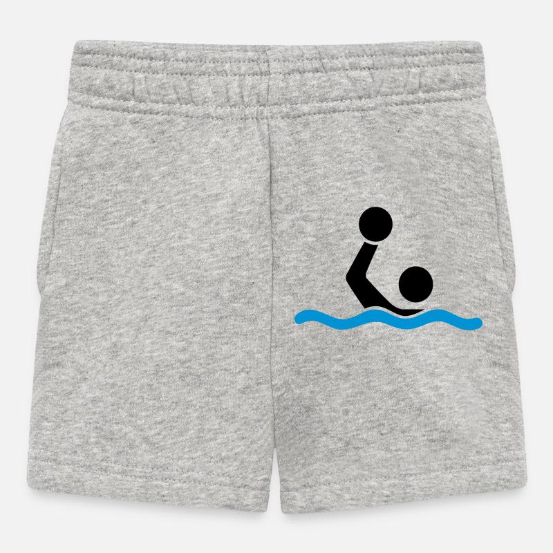 Wasserball - Baby Shorts - Grau meliert