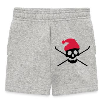 Ski - Baby Shorts - Grau meliert - Vorne