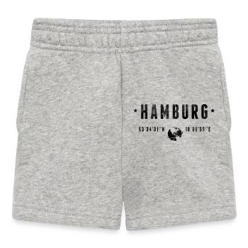 Hamburg - Baby Shorts - heather grey - Front